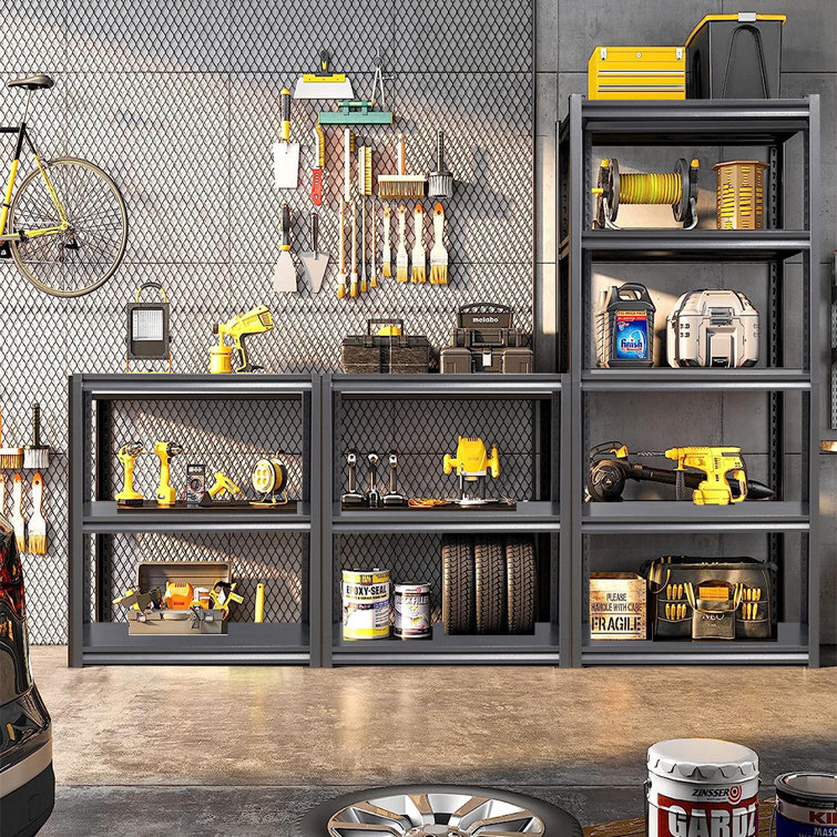 WFX Utility™ 5Tier Adjustable Steel Shelving Unit, Garage Storage